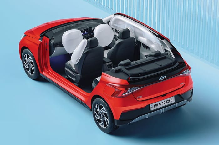 Hyundai i20 6 airbags
